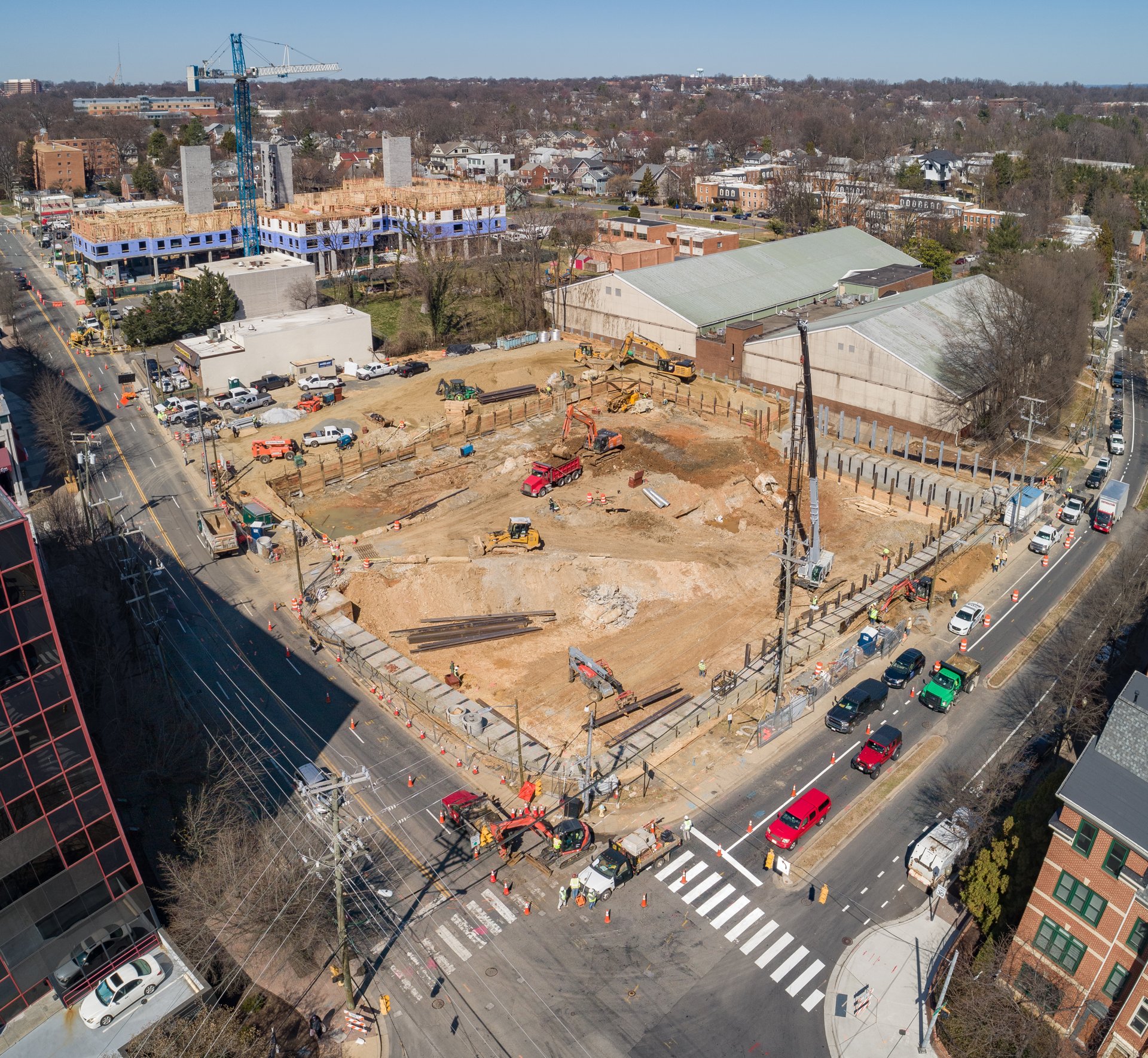 Ground-Up Construction Site