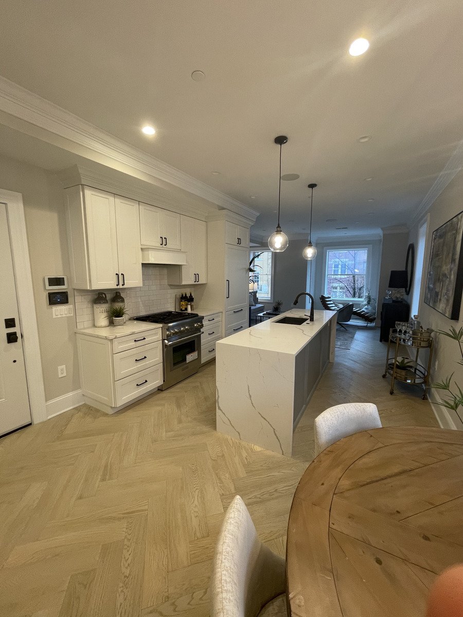 Kitchen Renovation — Waterfall Island